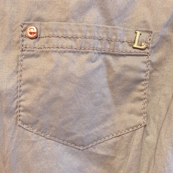 Diesel Button Down Top - Picture 3 of 4